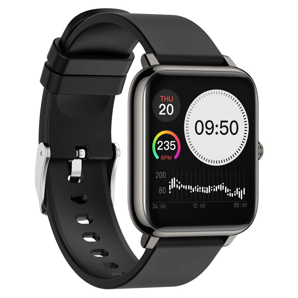 Smartwatch for Men and Women - Fitness Tracker with Heart Rate Monitor, Sleep Tracking, Waterproof Design, and Music Control